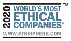 2020 Ethisphere World's most ethical companies logo