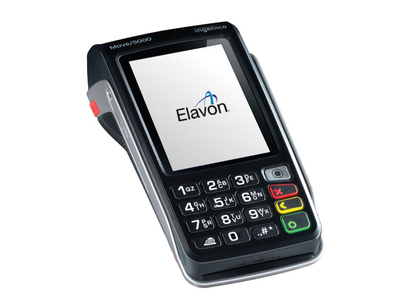 Elavon’s wireless POS terminal.